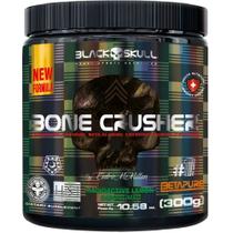 Pre Treino Bone Crusher (300g) Nova Formula - Limão - Black Skull