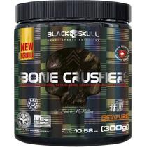 Pre Treino Bone Crusher (300g) Nova Formula - Melancia - Black Skull
