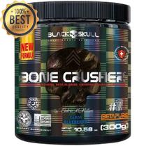 Pré Treino Bone Crusher Black Skull 300g Pre Workout Caveira Preta Pré Treino Bone Crusher Black Skull 300g Pre Workout Caveira Preta