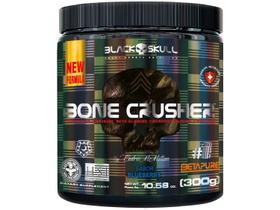 Pré Treino Bone Crusher Black Skull 300g Pre Workout Caveira Preta