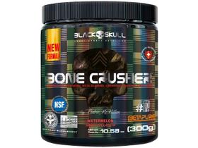Pré Treino Bone Crusher Black Skull 300g Pre Workout Caveira Preta