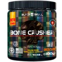 Pre Treino Bone Crusher - Nova Formula - 300g - Frutas Amarelas - Black Skull