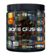 Pré-Treino Bone Crusher (Nova fórmula) - 300g Hot Orange - black skull