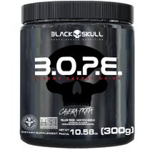 Pré Treino Bope ( B.O.P.E ) 300g - Pré Workout Black Skull - CAVEIRA PRETA