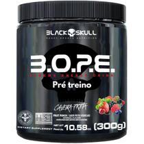 Pré Treino BOPE Black Skull B.O.P.E. Sabor Frutas Vermelhas Explosão de Energia e Performance