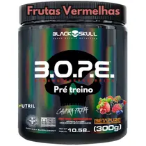 Pré Treino BOPE Black Skull B.O.P.E. Sabor Frutas Vermelhas Explosão de Energia e Performance Pré Treino BOPE Black Skull B.O.P.E. Sabor Frutas Vermelhas Explosão de Energia e Performance
