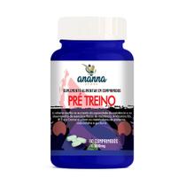 Pré Treino c/ Cafeína Vita B6 B12 C e Cromo 60 Comp 1200mg