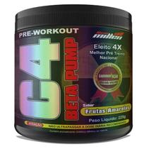 Pré Treino C4 Beta Pump Frutas Amarelas 225g New Millen