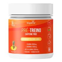 Pré-Treino Caffeine Free - 300g Frutas Amarelas - Bigens