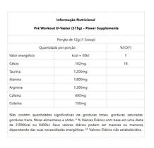 Pré Treino D-Vaster (315g) - Sabor: Uva Alienígena Pré Treino D-Vaster (315g) - Sabor: Uva Alienígena