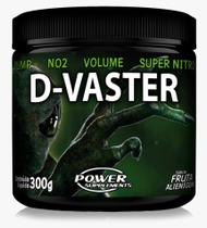 Pré Treino D-Vaster Power Supplements 300g - Sabor Fruta Alienígena
