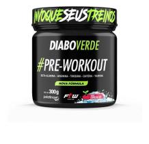 Pré treino diabo verde 300g c/ beta alanina (30 doses) ftw