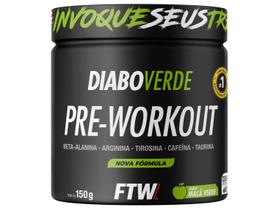 Pré-Treino Diabo Verde Pre-Workout 150g Maçã Verde