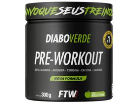 Pré-Treino Diabo Verde Pre-Workout 300g Maçã Verde