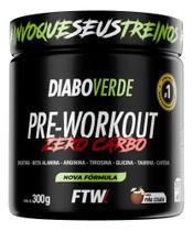 Pré Treino Diabo Verde Pre-Workout Zero Carboidrato Piña Col