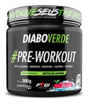 Pré Treino Diabo Verde Sabor Cereja Ice 300g - FTW