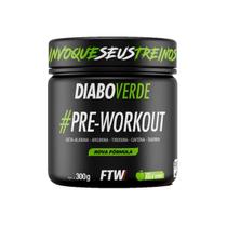 Pré Treino Diabo Verde Sabor Maçã Verde 300g FTW