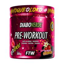 Pré Treino Dip Loko Diabo Verde Pre Workout 300g FTW Pré Treino Dip Loko Diabo Verde Pre Workout 300g FTW