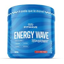 Pré-Treino Energy Wave Pré Workout (300g) FitWave - Suplemento de Energia e Performance - Sabor Red Fruit Pré-Treino Energy Wave Pré Workout (300g) FitWave - Suplemento de Energia e Performance - Sabor Red Fruit
