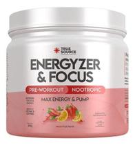 Pré Treino Energyzer E Focus 350g True Source
