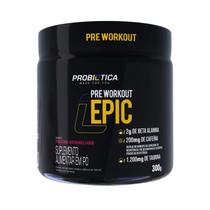 Pré-treino Epic (300g) Pre Workout Probiótica