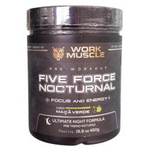 Pré Treino Five Force Nocturnal 450g WorkMuscle