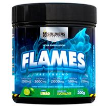Pré-Treino Flames 200g - 100% Importado - Soldiers Nutrition