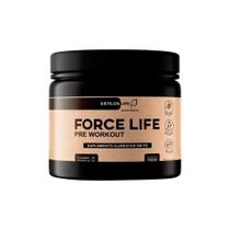 Pré Treino Force Life Pote 150G Sabor: Frutas Vermelhas