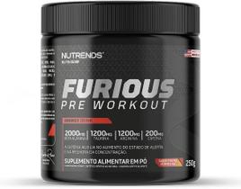 Pré-Treino Furious Pré Workout Frutas Vermelhas Nutrends 250g