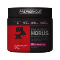 Pré Treino Horus - 300g Frutas Vermelhas - Max Titanium