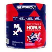 Pré Treino Hórus Max Titanium 7 Belo Sabor Framboesa 300g Pré Treino Hórus Max Titanium 7 Belo Sabor Framboesa 300g