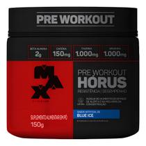 Pré Treino Hórus Pote 150g Max Titanium / BLUE ICE