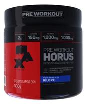 Pré Treino Horus Sabor Blue Ice Pote 300g Max Titanium