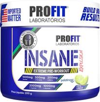 Pré Treino Insane Explosion 200G - Profit Sabor Limão