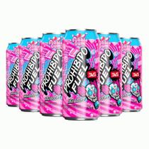 Pre Treino Liquido Prohibido Fuel 3VS pack com 6 unidades de 473ml Sabor Bubble Gum