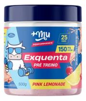 Pré treino +Mu Exquenta Sabor Pink Lemonade Com Cafeína Pala Pré treino +Mu Exquenta Sabor Pink Lemonade Com Cafeína Pala