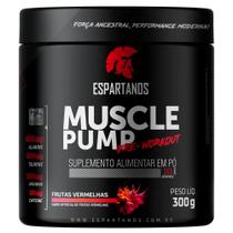 Pré Treino Muscle Pump Pre Workout 300g - Espartanos