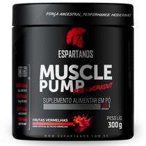 Pré Treino Muscle Pump Pre Workout 300g Espartanos