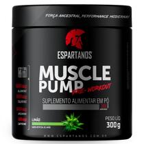 Pré Treino Muscle Pump Pre Workout 300g Espartanos Pré Treino Muscle Pump Pre Workout 300g Espartanos