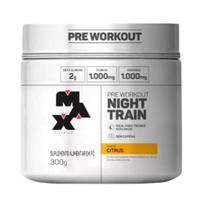 Pre Treino Night Train Sem Cafeina 300gr - Max Titanium