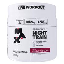 Pré Treino Night Train Sem Cafeína Max Titanium 300g
