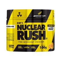 Pré Treino Nuclear Rush 100g Sabor Laranja Bodyaction