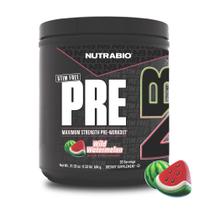 Pré-treino NutraBio Stim-Free para homens Laser Focus 20 porções