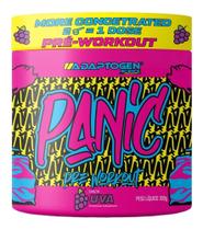Pré Treino Panic 300g Adaptogen Beta Alanina Proteína com creatina