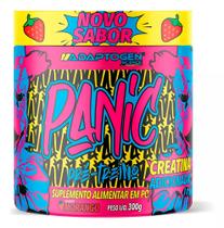 Pré Treino Panic 300g Adaptogen Beta Alanina Proteína com creatina