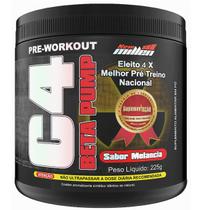 Pré Treino Potente Cafeína Beta-alanina Taurina Pré Workout - C4 New Millen 225g