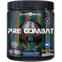Pre Treino Pre Combat - By Bruno Moraes - 300g - Blue Rasp - Black Skull