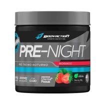 Pre-treino Pre-Night Beta Alanina Body Action 200g - Sabor Morango Pre-treino Pre-Night Beta Alanina Body Action 200g - Sabor Morango