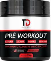 Pré Treino Pré Workout T D Nutrição