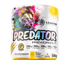 Pré Treino Predator PreWorkout Frutas Vermelhas 300g Leader Nutrition